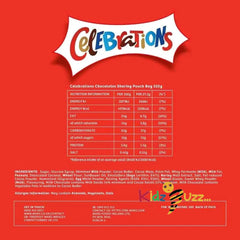 Celebrations Chocolate Sharing Bag 325g Pack Of 2
