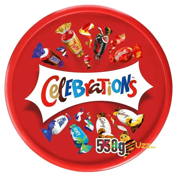 Celebrations Milk Chocolates Tub 550g