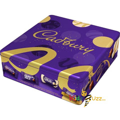 Cadbury Chocolate Chunks Festive Selection Tin Optimum for Sharing, 700g