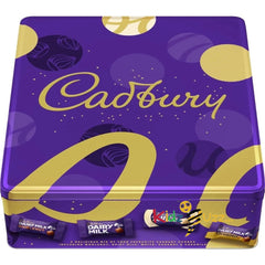 Cadbury Chocolate Chunks Festive Selection Tin Optimum for Sharing, 700g