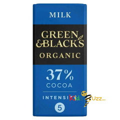 Green & Black's Organic Chocolates 90g Pack of 5 Random Flavours Perfect Gift
