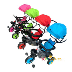 Tricycle Kids Pedal Trike Smart Trike 1-5 Years With Parent Control Handle