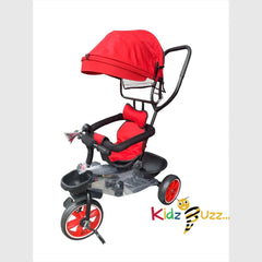 Tricycle Kids Pedal Trike Smart Trike 1-5 Years With Parent Control Handle