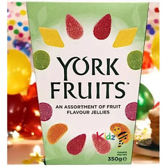 York Fruits Assorted Flavour Jellies Box 350g Pack Of 2