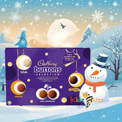 Cadbury Buttons Selection Box, Festive Chocolate Selection Box 340 g
