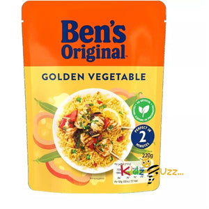 Ben's Original Golden Veg Rice  Microwave Rice 6 x220gms
