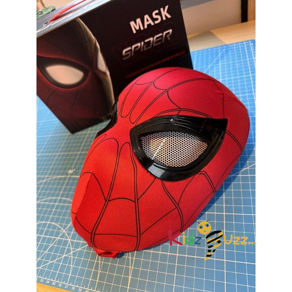 Spiderman Mask Helmet Eye Closing Chin Control - 2023 Model