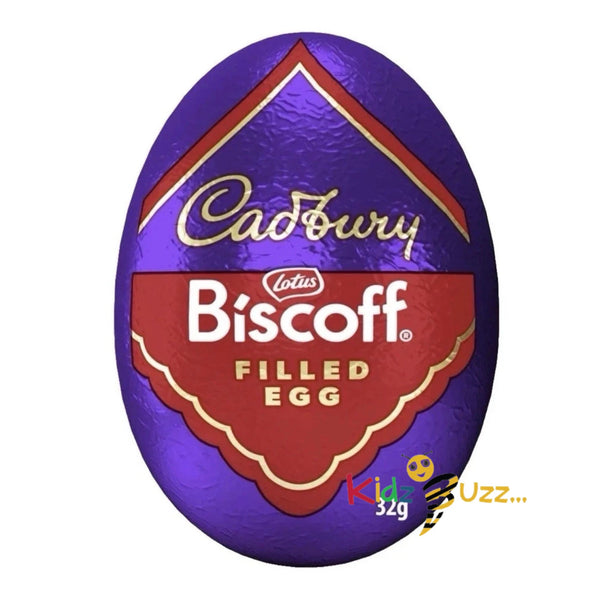 Cadbury Biscoff Chocolate Eggs 32g x 48 Packs - Full Box