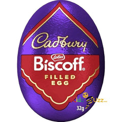 Cadbury Biscoff Chocolate Eggs 32g x 48 Packs - Full Box