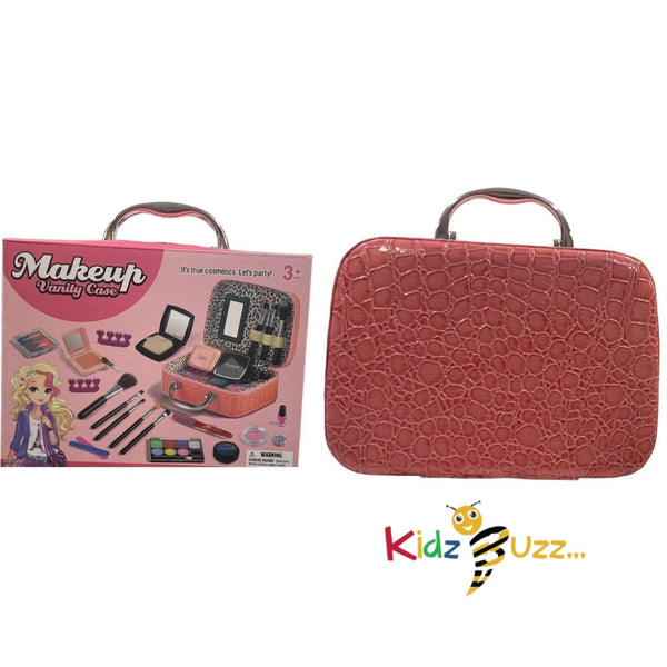 Makeup Vanity Case Set Fashion Girl Make Up Kit Children Toy Kit Gift