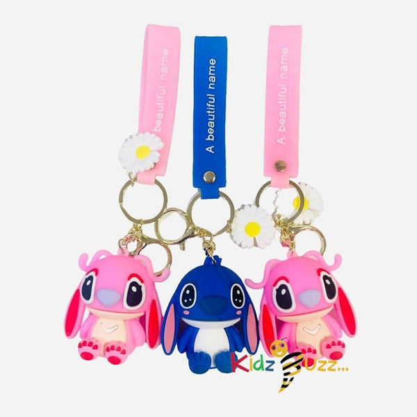 Lovely Stitch Key-chain Best Xmas Gift For Kids-2 Colors Available