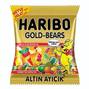 Haribo Gold Bears 80 g X 12- Halal - Party Bag Filler