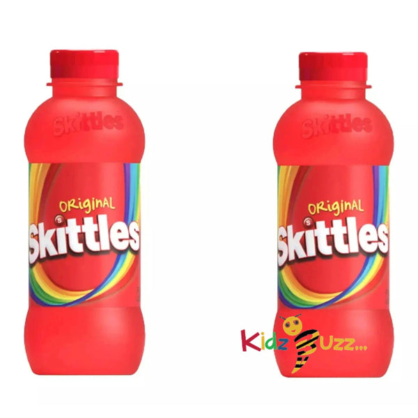 Skittles Original Drink 414ml - Classic Flavors Perfect For Any Occassion Pack of 2