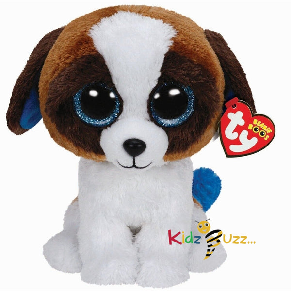 TY BEANIE BOO BUDDY DUKE DOG MED SOFT TOY