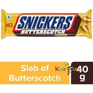 Snickers Butterscotch Bar Chocolate Bar - 40gm Smooth & Creamy Limited Edition