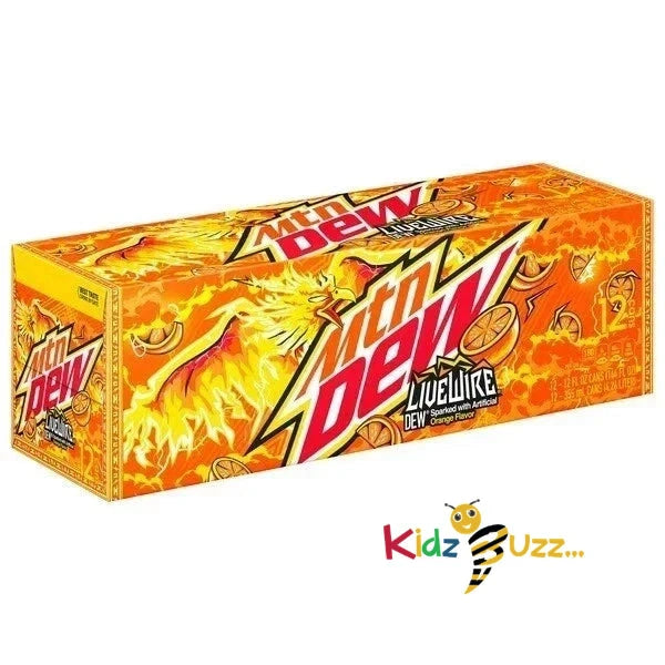 Mountain Dew Live wire 12oz USA 355ml 12 Pack