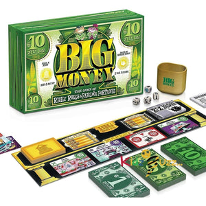 Big Money-The Family Board Game of Risky Rolls & Fabulous Fortunes(French language)