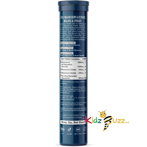 vitaminnica magnesium 3 in 1- orange x 3