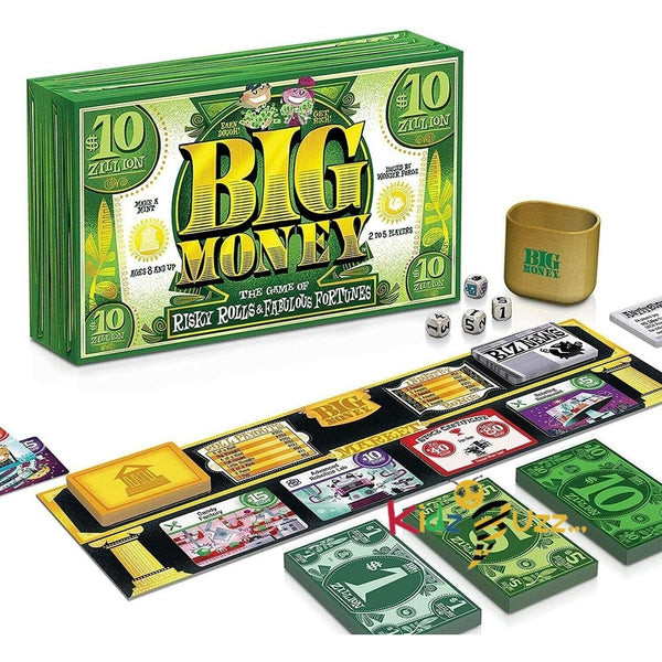 Big Money-The Family Board Game of Risky Rolls & Fabulous Fortunes