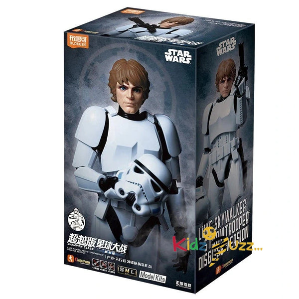 Blokees Model Kits - Star Wars EDIV: A New Hope CC03 Luke Skywalker Stormtrooper Disguise Version