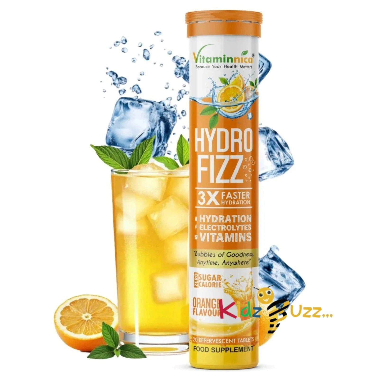 Vitaminnica Hydro Fizz orange x 3