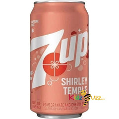 7UP Shirley Temple NEW- USA IMPORT, Pack of 24 x 355ml Can