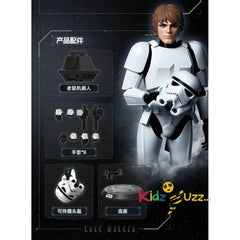 Blokees Model Kits - Star Wars EDIV: A New Hope CC03 Luke Skywalker Stormtrooper Disguise Version