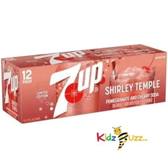 7UP Shirley Temple NEW- USA IMPORT, Pack of 24 x 355ml Can