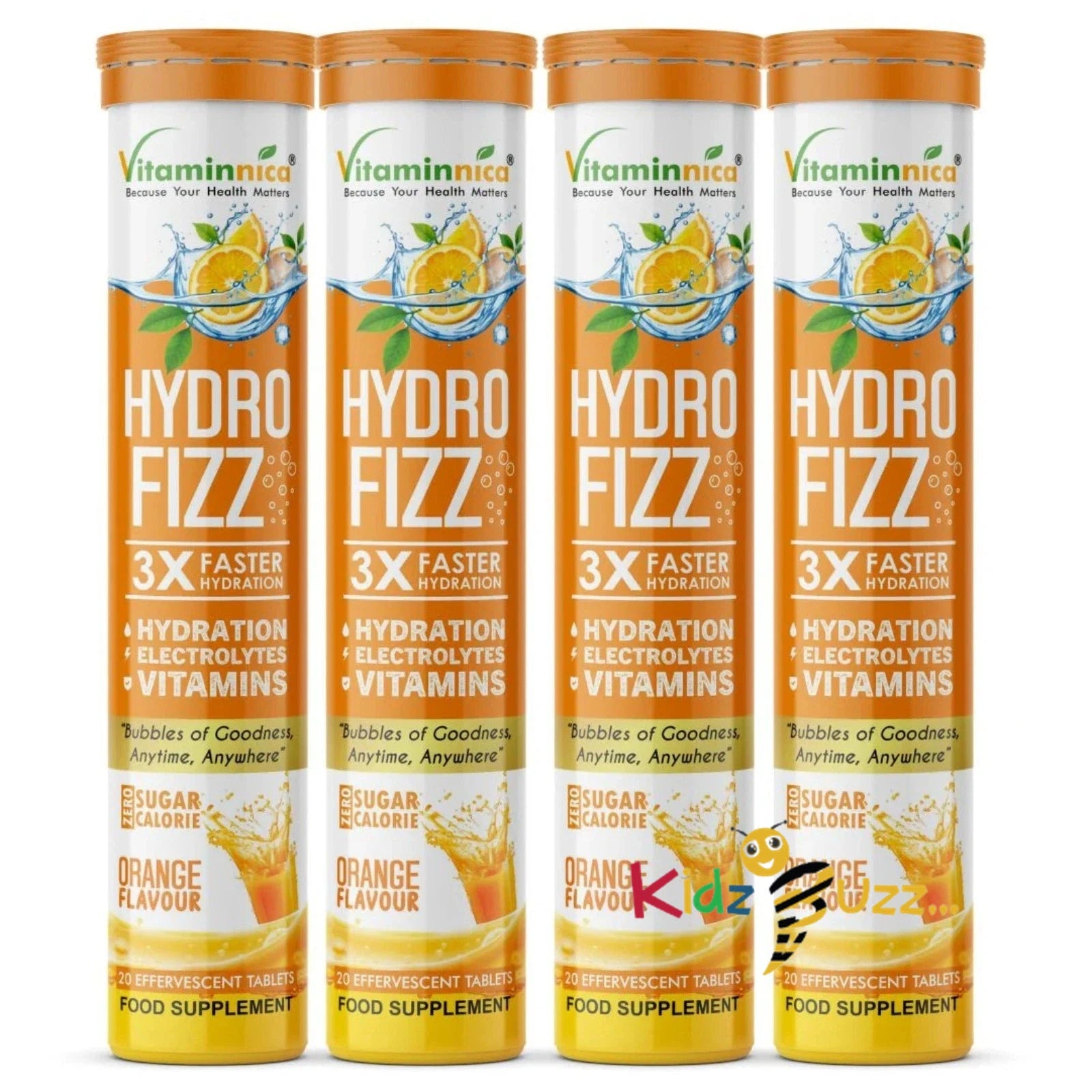 Vitaminnica Hydro Fizz orange x 3