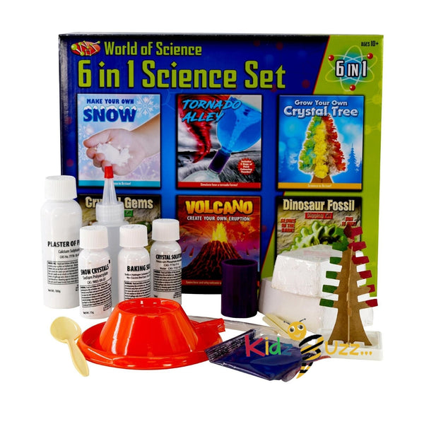 World Of Science 6 In 1 PlaySet