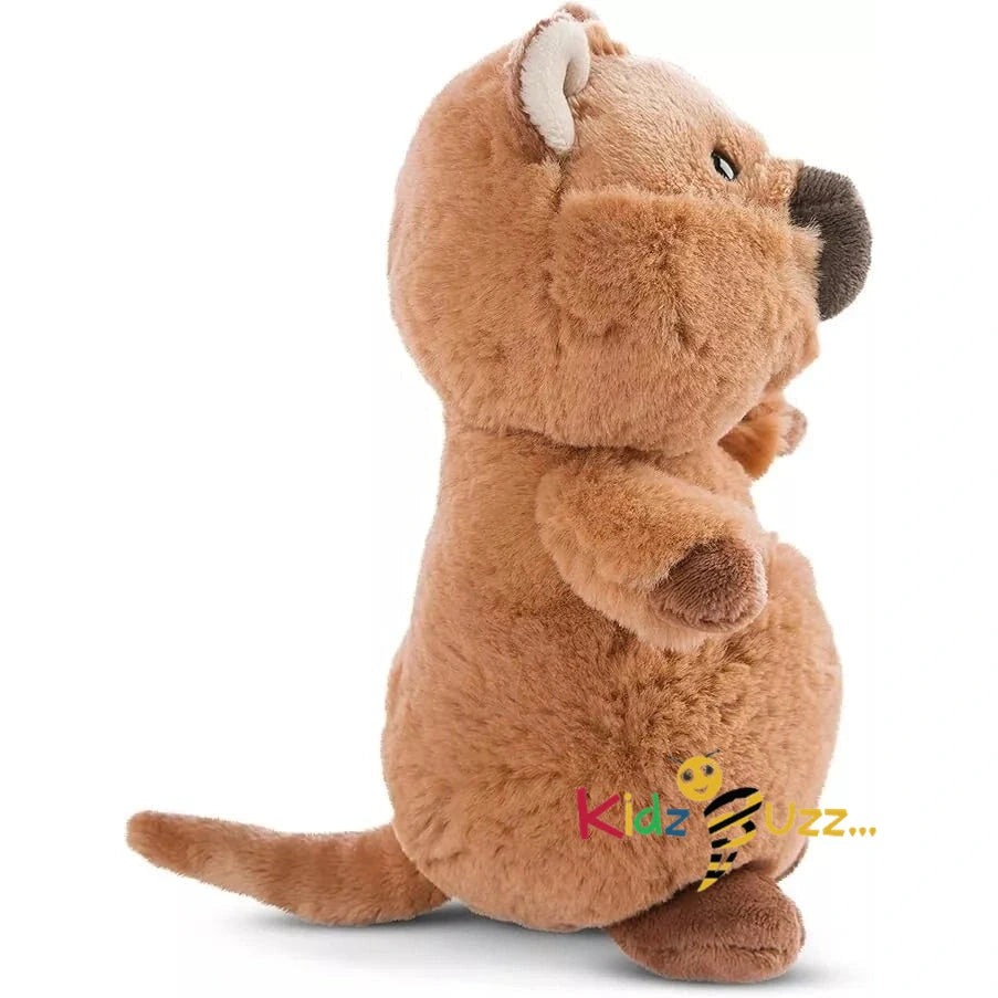 ZHONGXIN MADE Quokka Plush Stuffed Animal - Realistic 12" Soft Toy, Lifelike Short-Tail Kangaroo, Gift For Kids