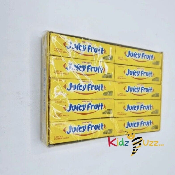 20 x 13.5g Original Wrigley’s Juicy Fruit Chewing Gum Sticks - Original Sticks