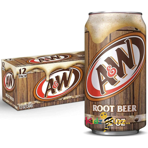 A&W Root Beer Org. 12 oz. 355 mL - 24 Pack