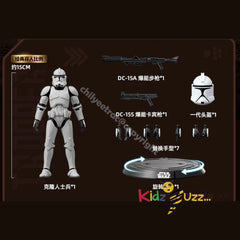 Blokees Model Kits - Star Wars: The Attack of the Clones CC07 - Clonetrooper