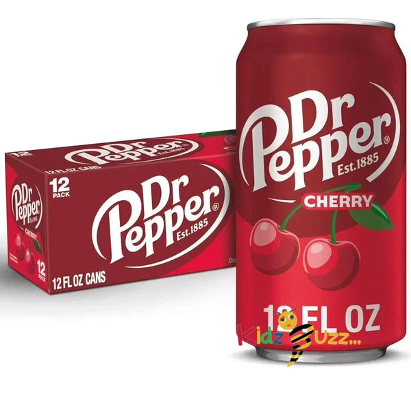 Dr Pepper Cherry Cans 12oz 355ml - Pack of 24 Cans