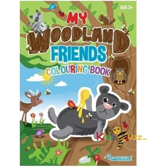 My Woodland Friends Coloring Book