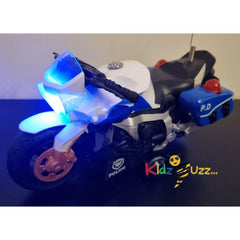 Police Radio Control Motorcycle Bike Best Gift Toy For Bike Lovers