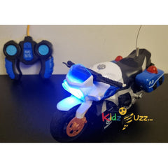 Police Radio Control Motorcycle Bike Best Gift Toy For Bike Lovers