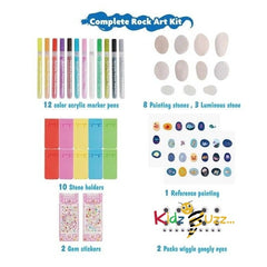 Marine Rock Painting Kit For Kids- Stone Painting Kit For kids