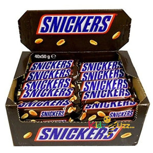 Snickers Chocolate 40x 50 Grams Bars Chocolate Bars