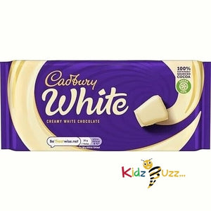 Cadbury Dairy Milk White Chocolate 180g - Pack of 2 Gift Hamper