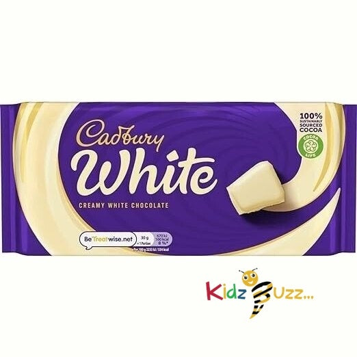 Cadbury Dairy Milk White Chocolate 180g - Pack of 2 Gift Hamper