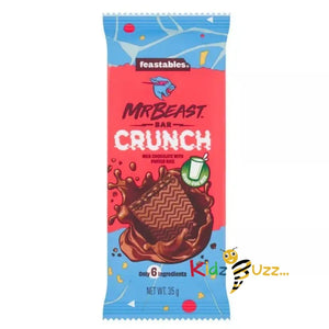 Mr Beast Feastable Crunch Milk Chocolate Bar 60G Each