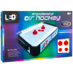 LED Championship Air Hockey Set - kidzbuzzz