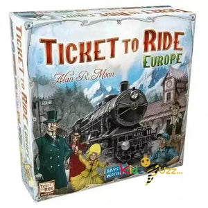 Ticket to Ride Europe Board Game | Ages 8+ | For 2 to 5 players Days of Wonder