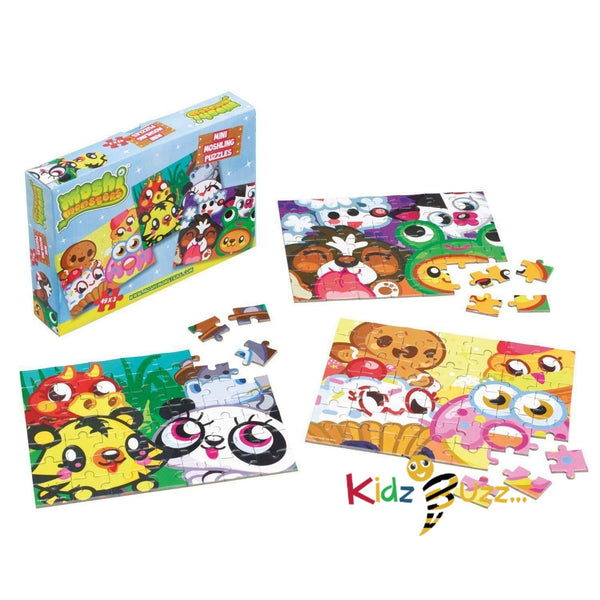 Moshi Monsters Mini Monster Set of 3 Jigsaw Puzzles