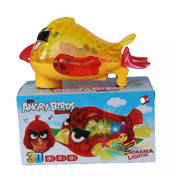 Musical Electric 3D Angry Bird Toys for Kids