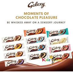 Galaxy Mix Flavours Chocolate - 36 gram- Pack Of 24- Random Flavours