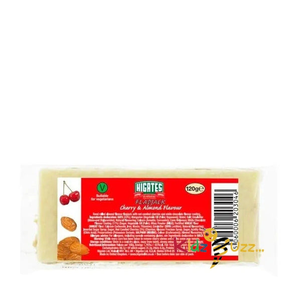 Flapjacks: Original Recipe Cherry & Almond 120g Delicious Tasty and Twisty