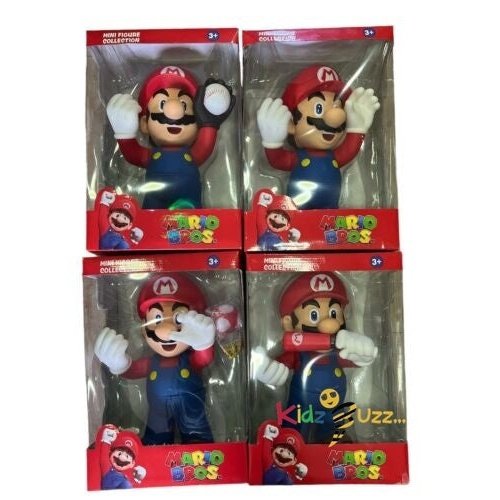 Action Figure Super Mario 35CM Toy Kids Xmas Gift 4 Various style - Assorted